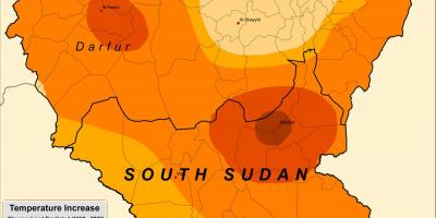 מפת סודן האקלים
